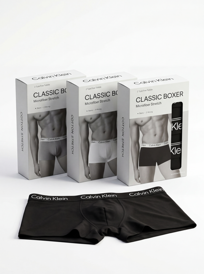 9 PACK TRUNKS DIAMOND COTTON STRETCH
